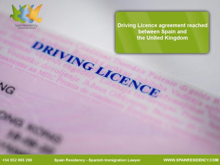 SPANISH DRIVING LICENCE EXCHANGE AGREEMENT MADE WITH UK Residency in